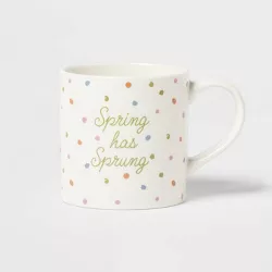 16oz Stoneware Spring has Sprung Mug - Threshold™
