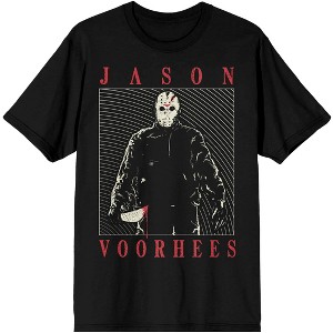 Friday the 13th Jason Voorhees Men's Black T-shirt - 1 of 2