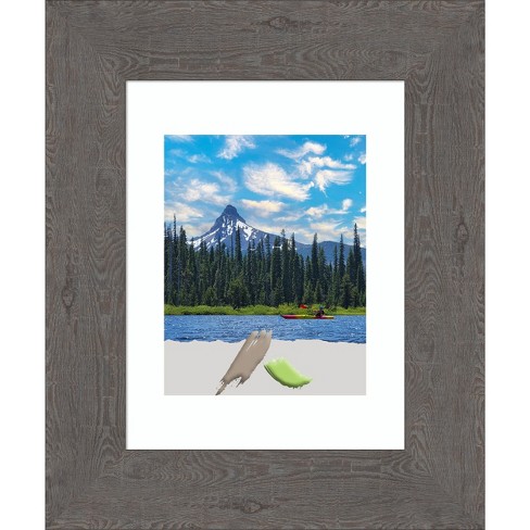 Amanti Art Rustic Plank Grey Picture Frame - image 1 of 4