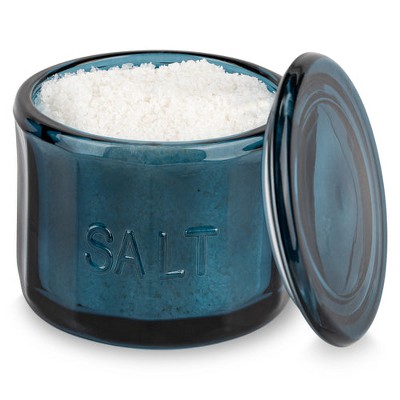 Kook Glass Salt Cellar, with Airtight Lid, 10 Oz