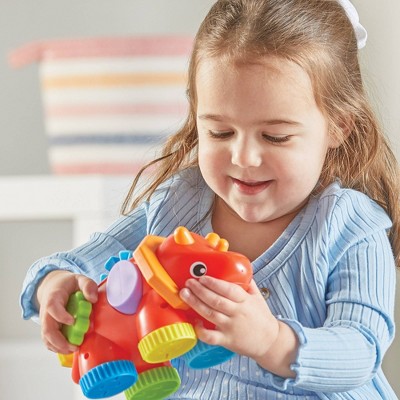 Learning Resources Tracy Triceratops - Sensorik-Spielzeug Für Kleinkinder Ab 18 Monaten