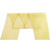 INSPIRE CHIC Women's Solid Contrast Color Pleated Long Satin Neck Scarves 49.2"x4.3" 1 Pc - 4 of 4
