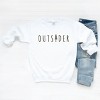 Embroidered Outsider Tree - Women's Graphic Sweatshirt - 3 of 4