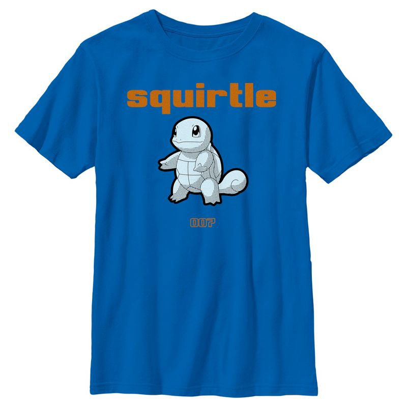 Boy's Pokemon Comic Squirtle T-Shirt, 1 of 6