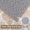 Acekool Boho Line Area Rug Collection — Washable Belgian Plush Look, 1100gsm, Low Pile, Non-Slip Backing, Navy Gray Brown - 3 of 4