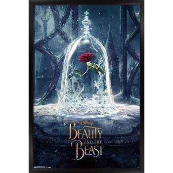 Trends International Disney Beauty And The Beast - Teaser Framed Wall Poster Prints