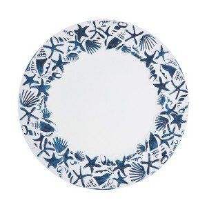 Saro Lifestyle Sea Shell Embellished Charger Plate (Set of 4) - 1 of 4