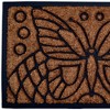 HomeRoots 18" X 30" Beige and Black Rubber and Coir Outdoor Door Mat - 4 of 4