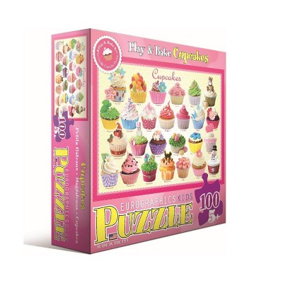 EuroGraphics Play & Bake Cupcakes Jigsaw Puzzle - 100pc