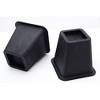 5 to 6-inch Super Quality Bed and Furniture Risers 4-pack in Black - Homeitusa - 3 of 3