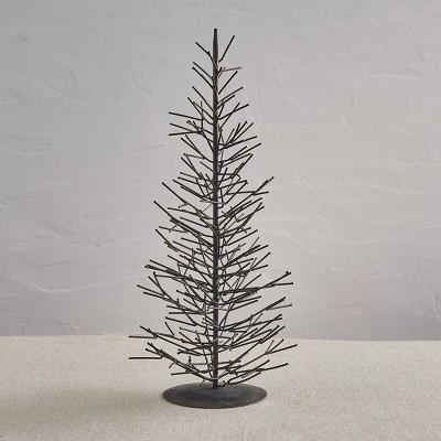 Split P Gray Natural Medium Metal Tree
