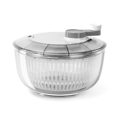 Attop Salad Spinner and Vegetable Chopper Set with 3 Blades, 4.2Qt Large Bowl for Effortless Lettuce Drying, Onion Dicing, and Potato Cutting