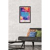 Trends International Trolls: Band Together - Viva and Poppy at Trolla-Palooza Framed Wall Poster Prints - 2 of 4