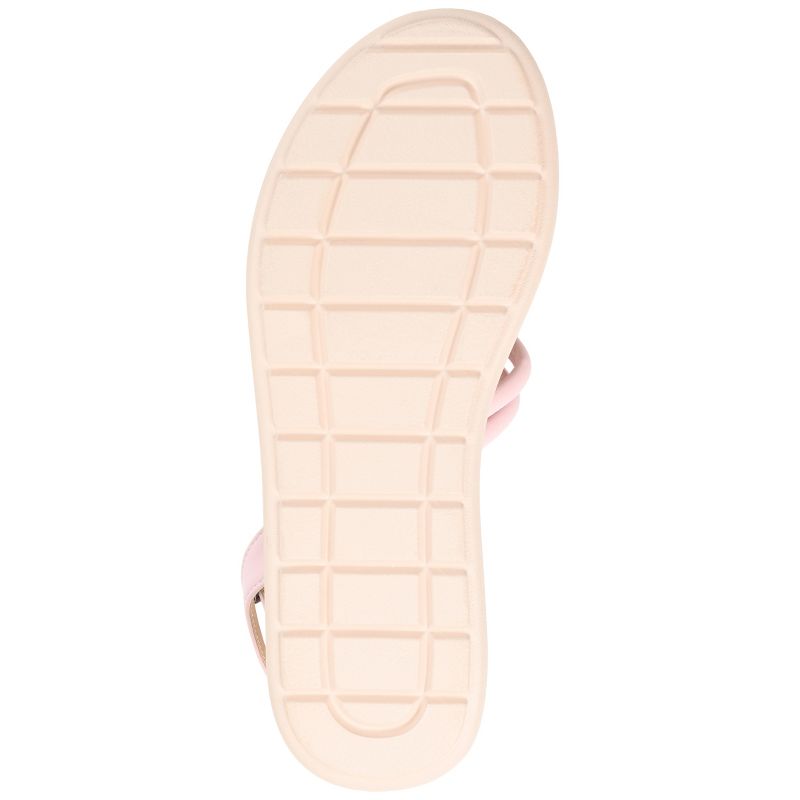 Journee Collection Womens Palomma Tru Comfort Foam Ankle Strap Flat Sandals, 6 of 11