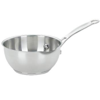 Cuisinart Chef's Classic Stainless Steel Saucepan 1 qt Silver