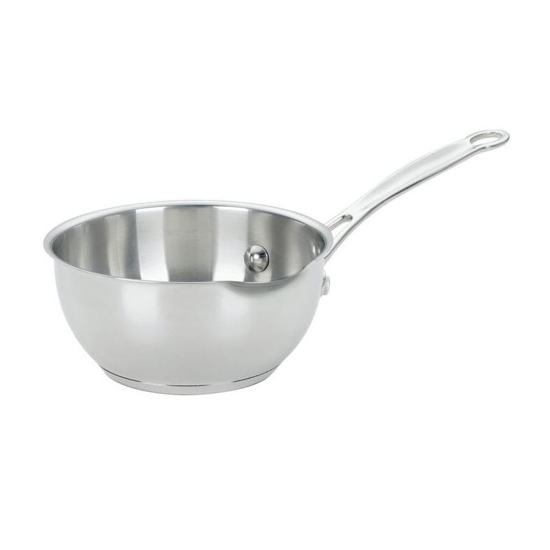Cuisinart Chef's Classic Stainless Steel Saucepan 1 qt Silver, 1 of 2