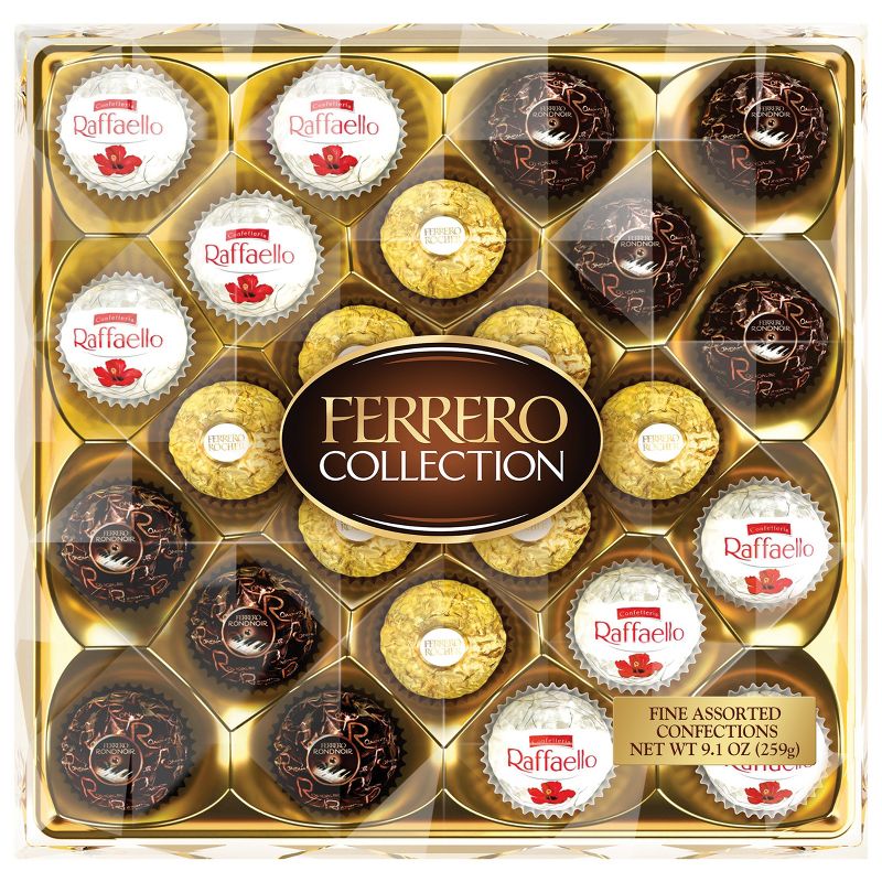 Ferrero Rocher Collection Assorted Candy Chocolates Variety Pack - 9.1oz, 1 of 9