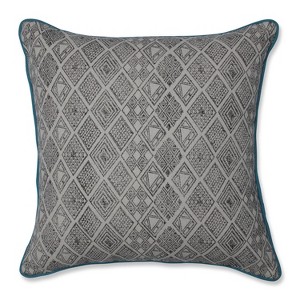 18"x18" Barfi Square Throw Pillow - Pillow Perfect - 1 of 4