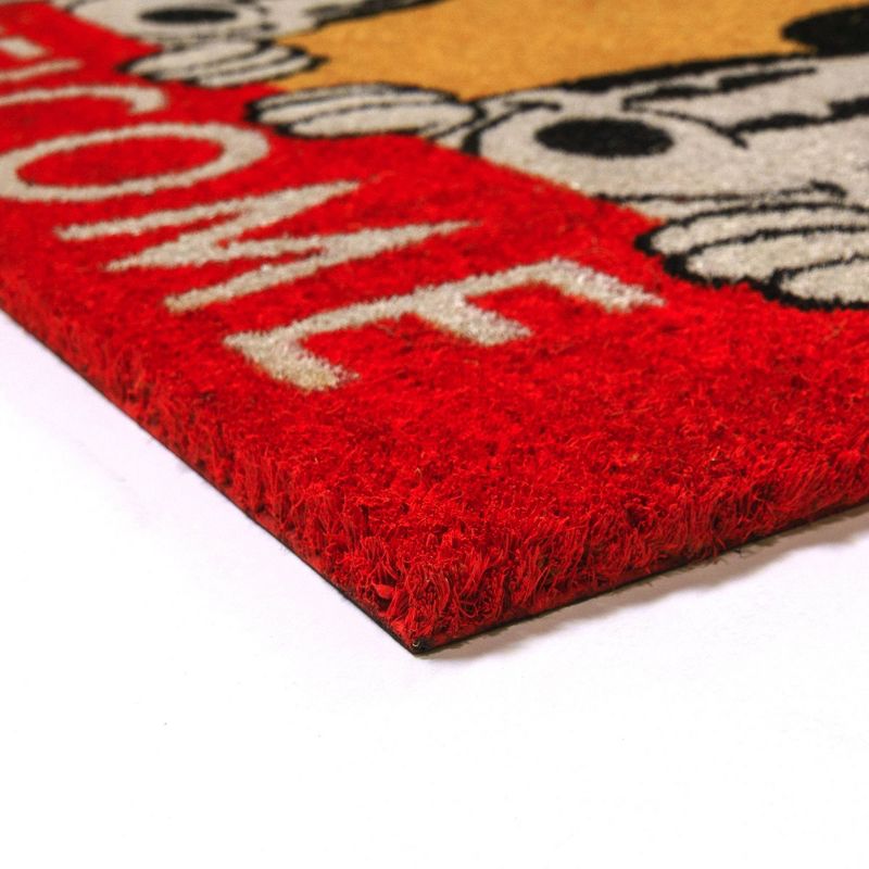 Mickey Mouse 2pk Hi and Welcome Coir Door Mats, 6 of 11