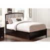 Platform Bed with Drawers - Modern Espresso Finish - Underbed Storage - Expandable Design - 2 of 4