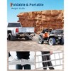 Lightweight Motorcycle Ramps for Pickup Trucks, 750 LBS Loading Capacity Aluminum Dirt Bike Ramp - 3 of 4