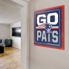 NFL New England Patriots Slogan Series Wall Art: MDF Vertical Decorative Garland - 3 of 4