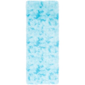 Rainbow Shag RBO100 Flatweave-Power Loomed Skid-Resistant Indoor Rugs - Safavieh - 1 of 4