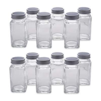 Design Imports Spice Jar Set With Chalkboard Labels Set/12