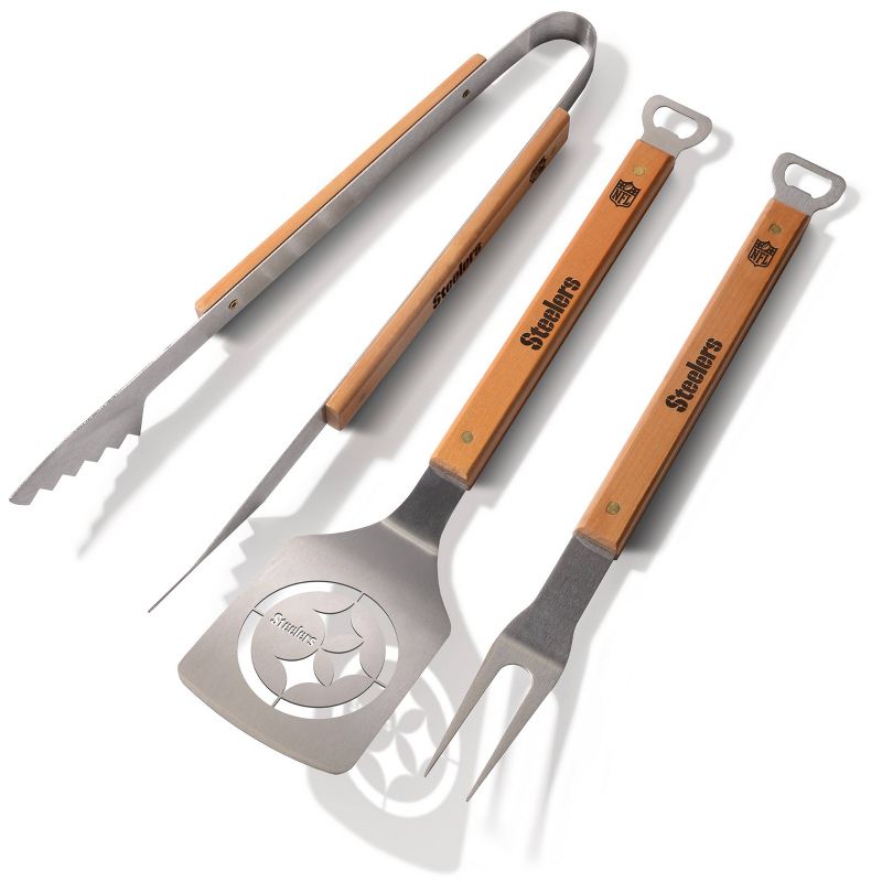 NFL Pittsburgh Steelers Classic Series BBQ Set - 3pc, 1 of 5