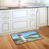 Coastal Lighthouse Summer Doormat Indoor Outdoor 30" x 18" Briarwood Lane - 4 of 4