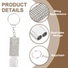 Unique Bargains Outdoor Camping Hiking Fishing Rescue Signaling Alloy Keychain Whistles 2 Pcs - 3 of 3