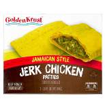Golden Krust Jamaican Style Jerk Chicken Frozen Patties - 10oz