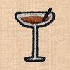 Dalix Espresso Martini Embroidered Lightweight Relaxed Jersey Tee Summer Cute Food Womens - 2 of 4