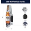 American Art Decor Metal LED Modelo Especial Marquee Sign: Vintage-Inspired, Double-Sided, Battery-Powered - 4 of 4