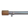 Linen Avenue Wood Cylinder Curtain Rod - 2 of 4