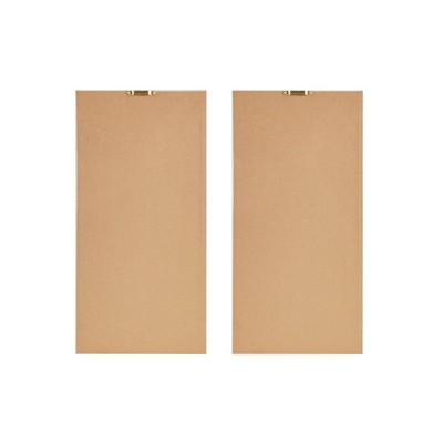 Avant Garden Real Dried Floral Shadowbox Duo in Natural Wood