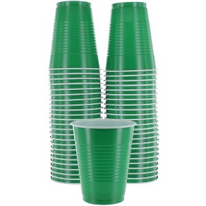 SparkSettings Disposable Plastic Cups 18oz, 50 Pack - 1 of 4