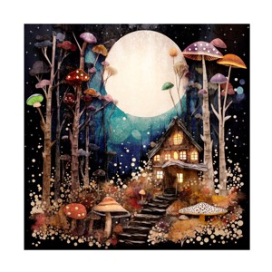 Trademark Fine Art - Sasha Mushroom House Canvas Art - 1 of 4