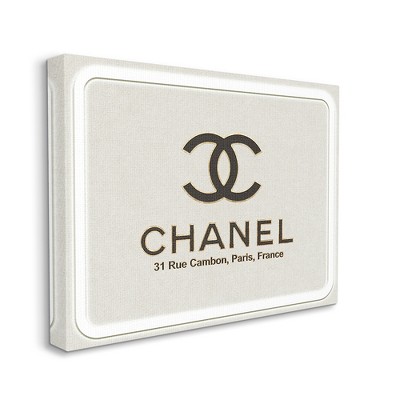 Stupell Industries French Glam Fashion Sign Designer Style Brand