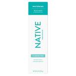 Native Whitening Wild Mint & Peppermint Oil Fluoride Free Natural Toothpaste - 4.1oz