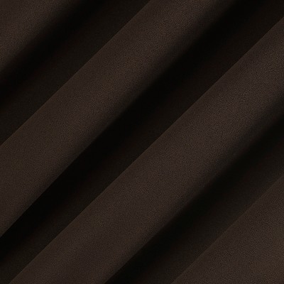Chocolate Brown 96" Blackout Polyester Window Curtain Panel Pair