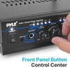 Pyle PTA4 Bluetooth 2-Channel Mini Stereo Power Amplifier 2 x 120 Watt with AUX/CD Inputs - 4 of 4