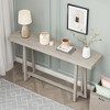 KTMBDW Console Table, 59.84 Inch, Sofa Table, Narrow Entryway Table for Hallway, Behind The Couch, Living Room, Foyer, Easy Assembly - 4 of 4