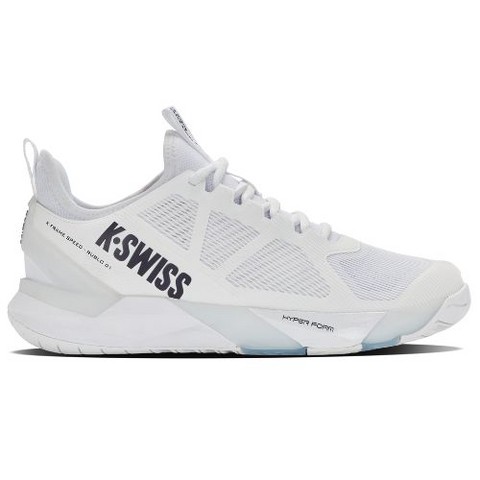 K-Swiss K-Frame Speed Rublo Tennis Shoe (White/Peacoat). (9.5)