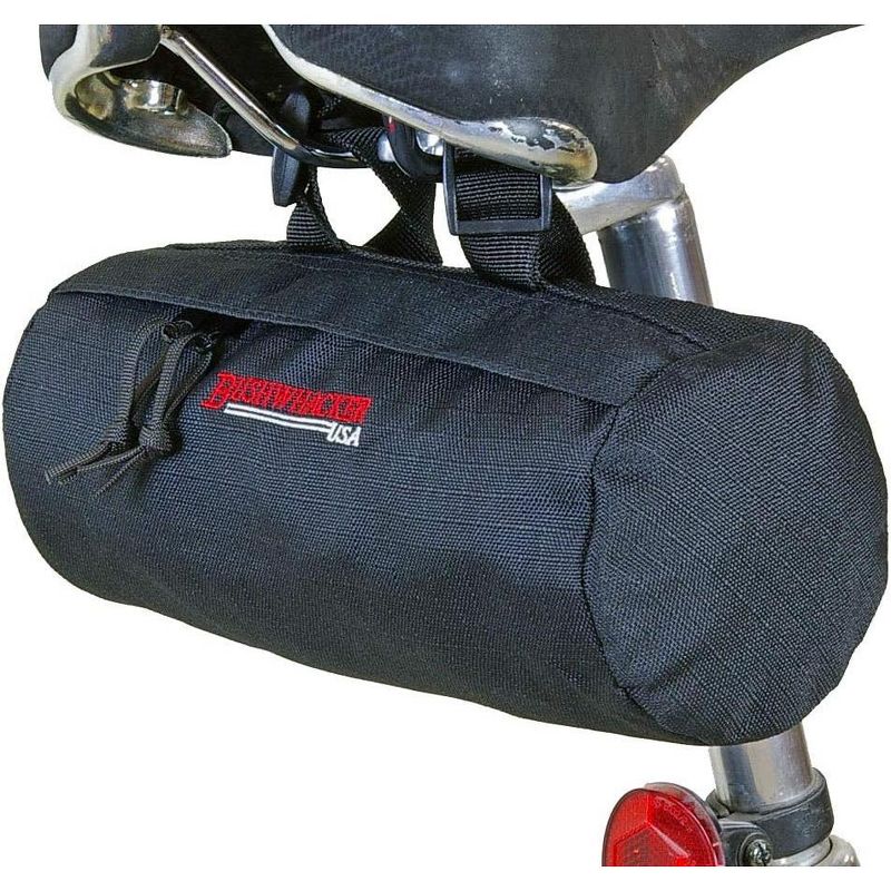 Bushwhacker Waco Bicycle Handlebar and Seat Bag, Cylindrical Water-Resistant Polyester Saddle Pack For Bike, ATV, Snowmobile, 2 of 3