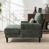 Settee Chair Lounge Modern Upholstered Armrest Recliner for Living Room Bedroom Office – 3irtyhousy - 3 of 4