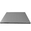 O'Creme Silver Square Cake Pastry Drum Board 1/2 Inch Thick, 18 Inch x 18 Inch - Pack of 5 - 3 of 4