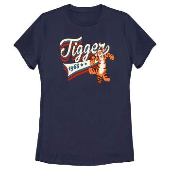 Women's Winnie the Pooh Red, White, and Blue Tigger T-Shirt