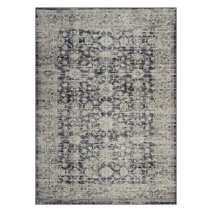 COZONY Washable Area Rug, Non-Slip Low Pile Floral Carpet, Indoor Rug for Living Room, Bedroom, Kitchen, Hallway - 1 of 4