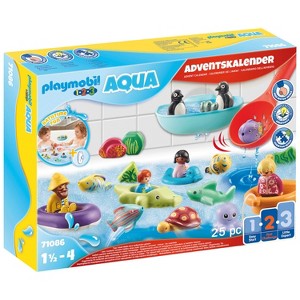 Playmobil 1.2.3 Advent Calendar Bathtime Fun 71086 Playset 25pcs - 1 of 1